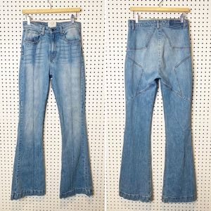 REVICE Light Blue Flare Jeans